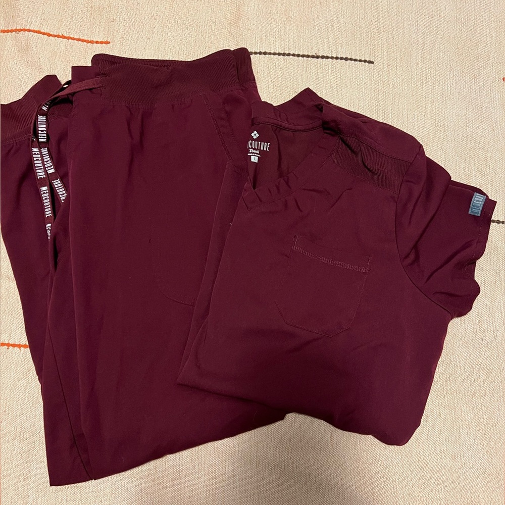 MedCouture Burgundy Women’s Scrubs